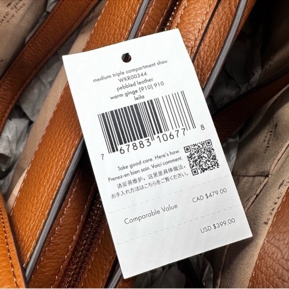 Kate Spade Medium Triple Compartment
Shoulder Bag Brown - Picture 10 of 10